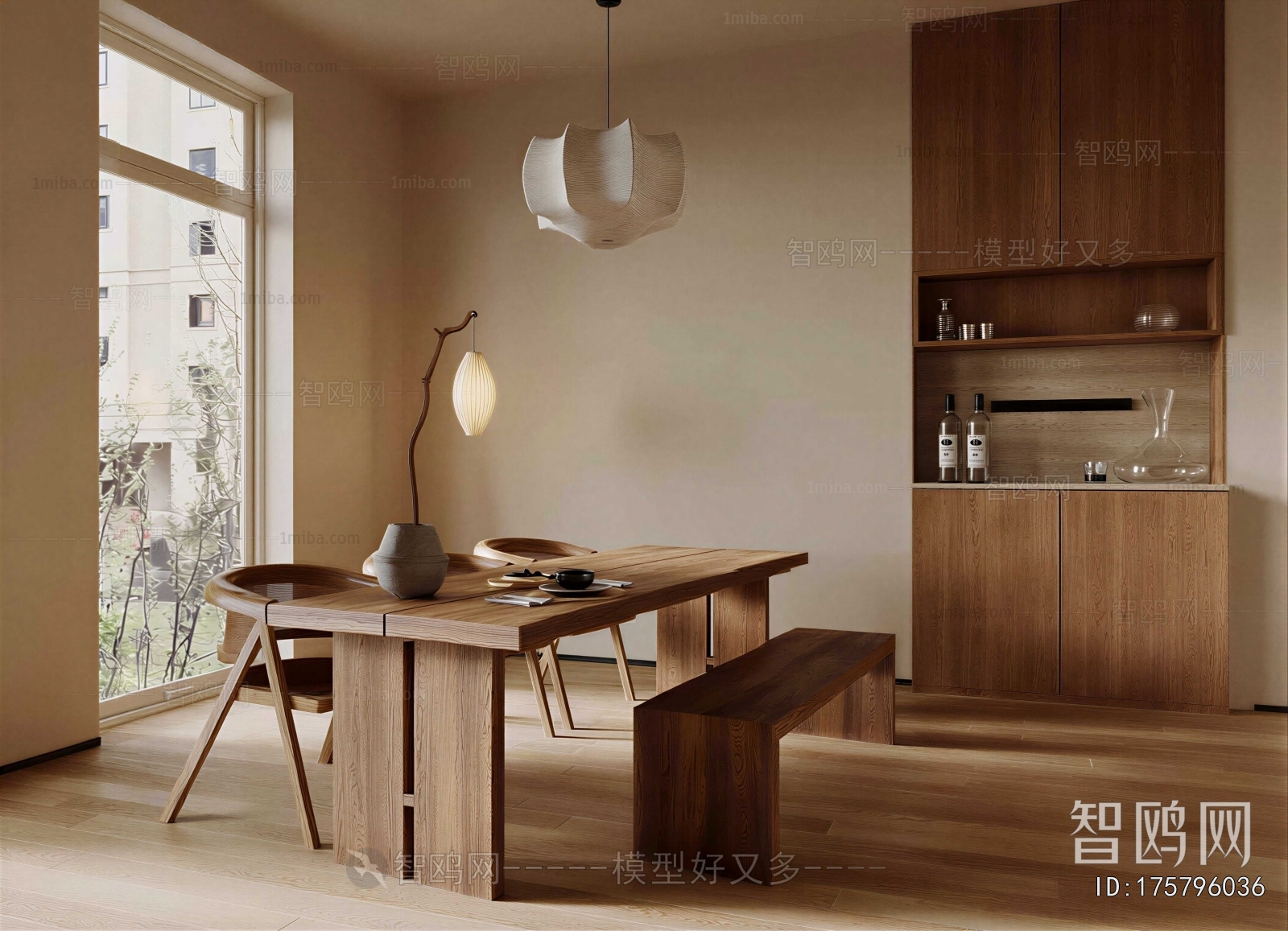 New Chinese Style Dining Room