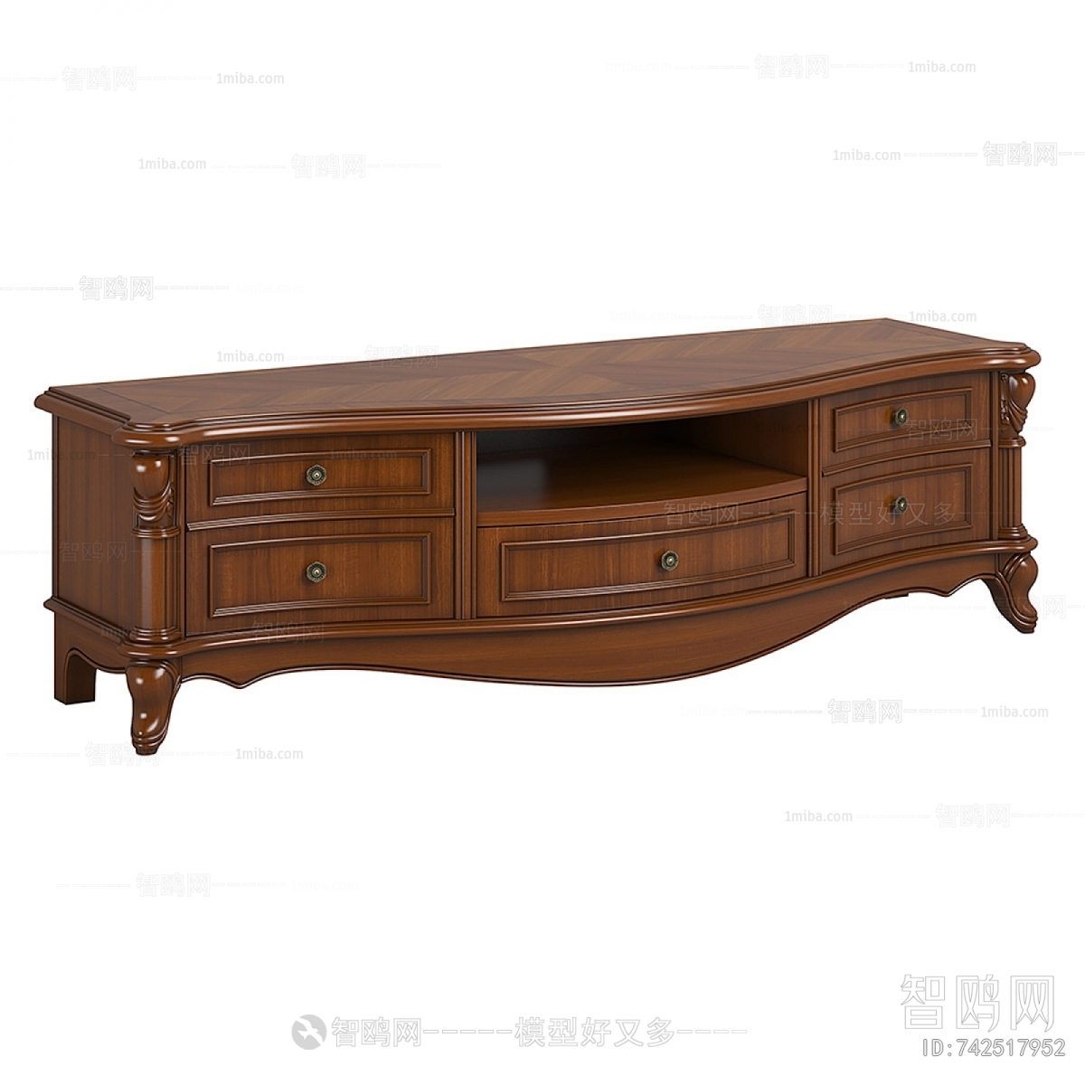 European Style TV Cabinet