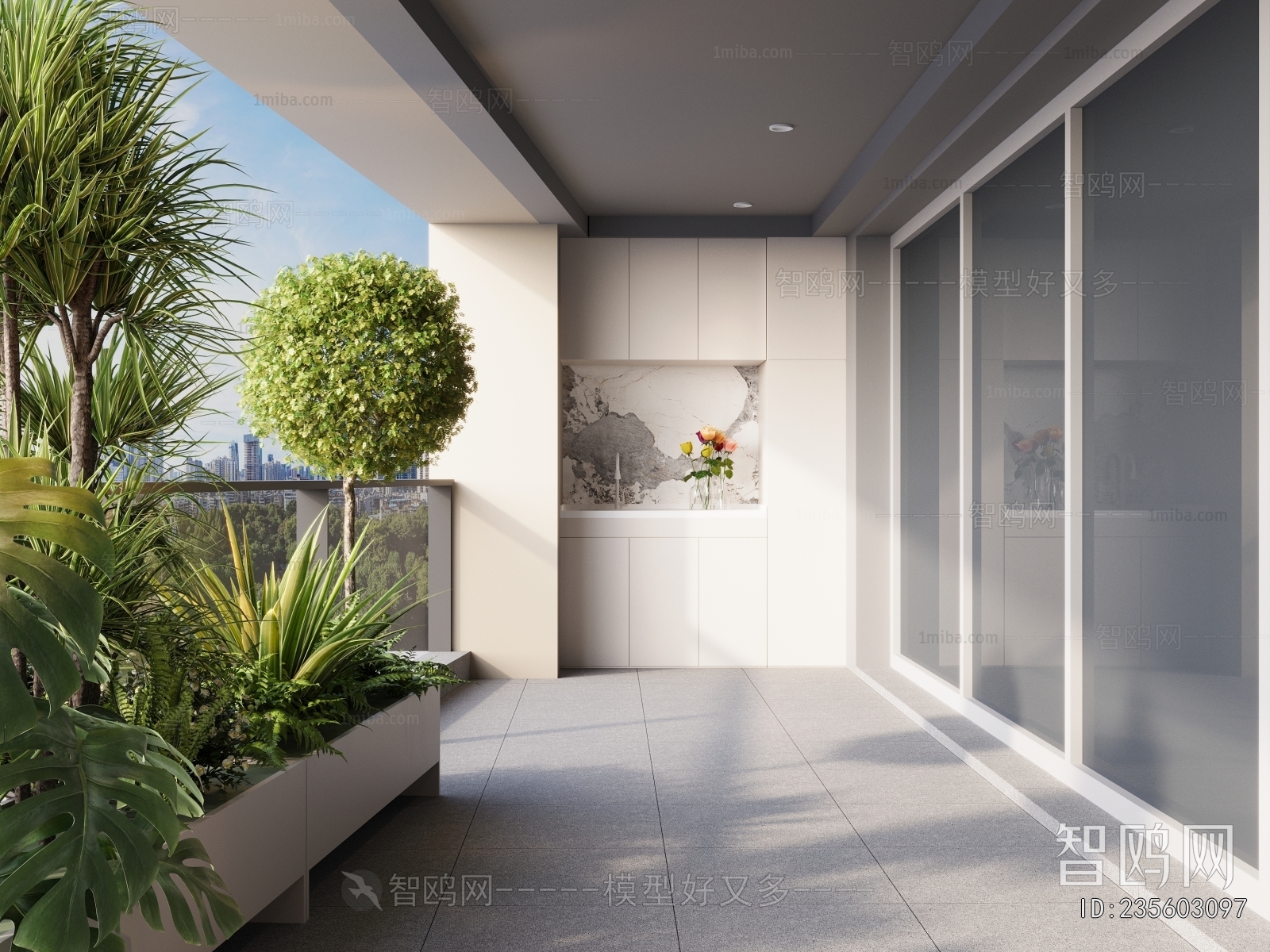 Modern Leisure Balcony