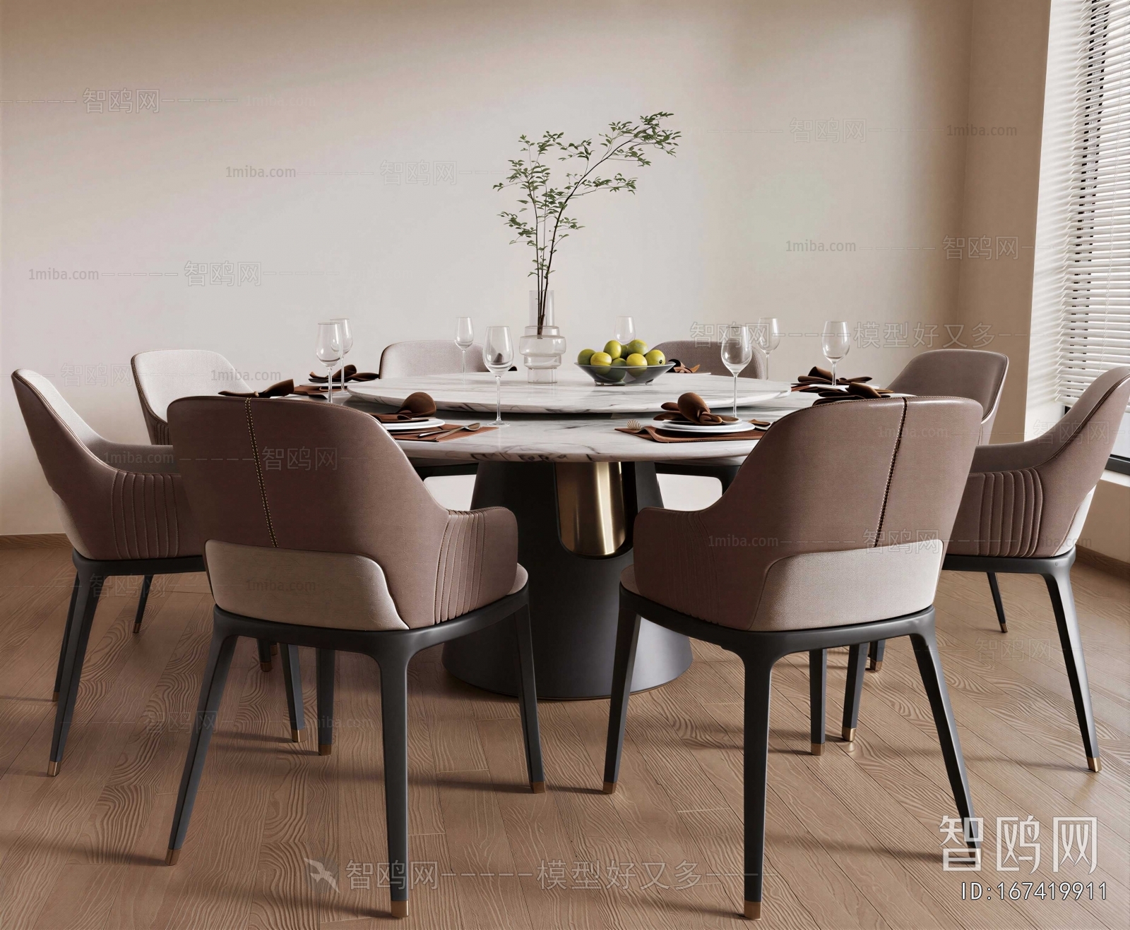 New Chinese Style Dining Table And Chairs