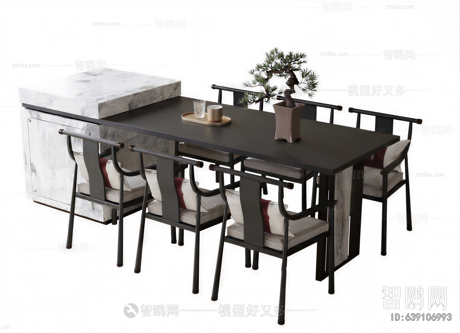 New Chinese Style Dining Table And Chairs