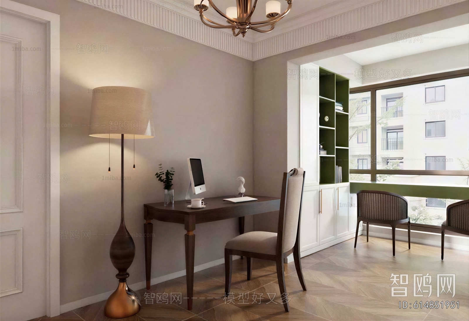 American Style Study Space