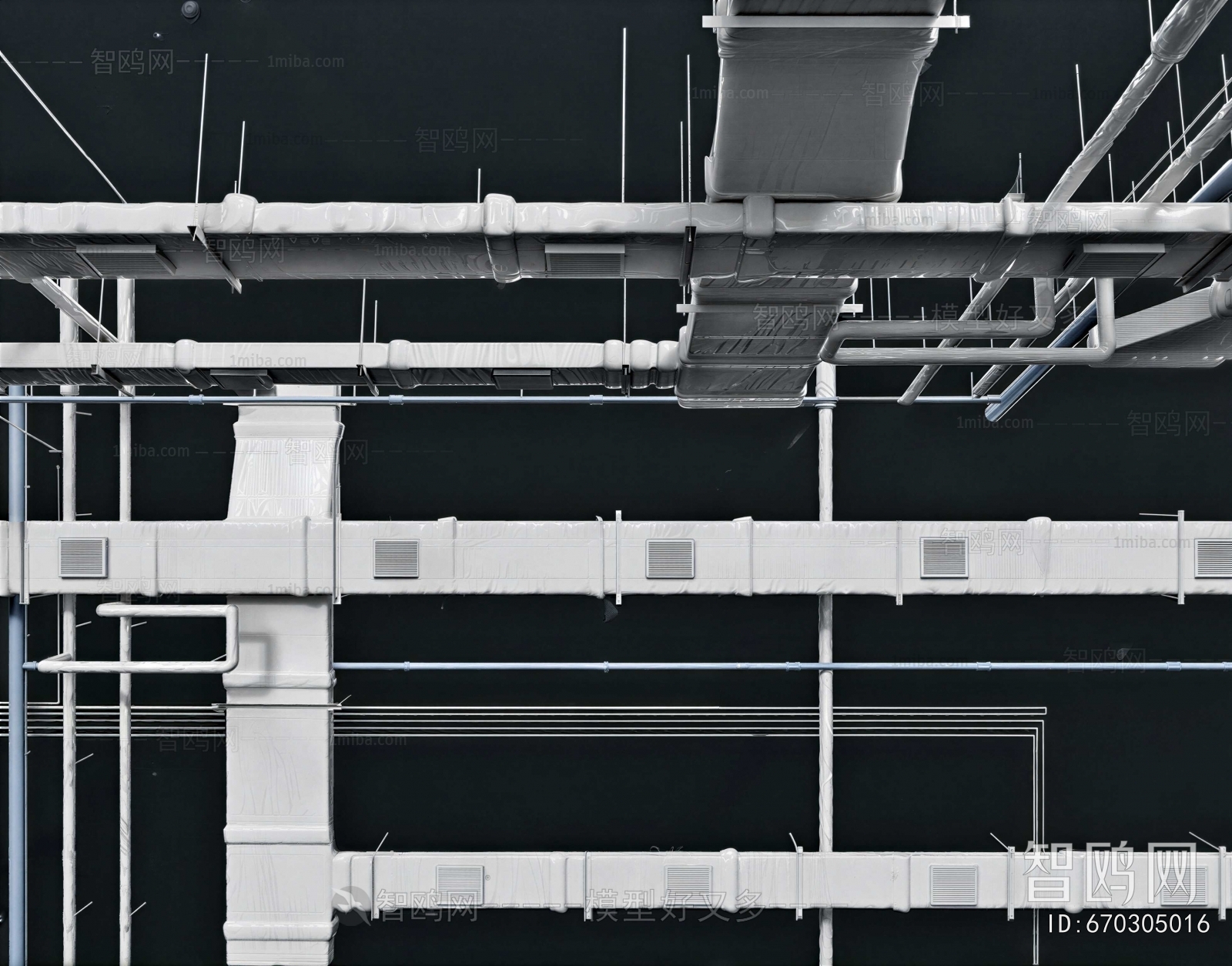 Industrial Style Suspended Ceiling