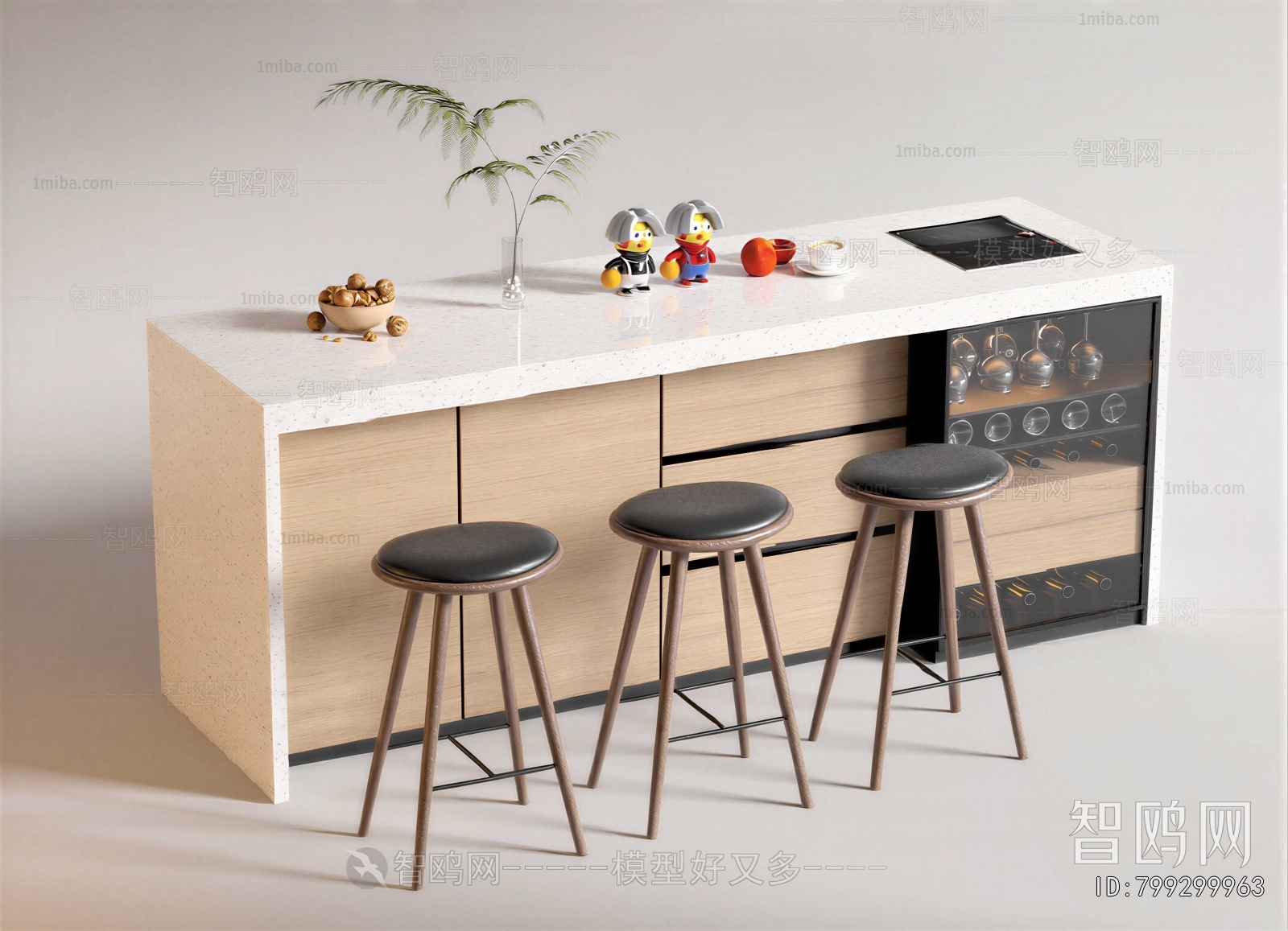 Modern Counter Bar
