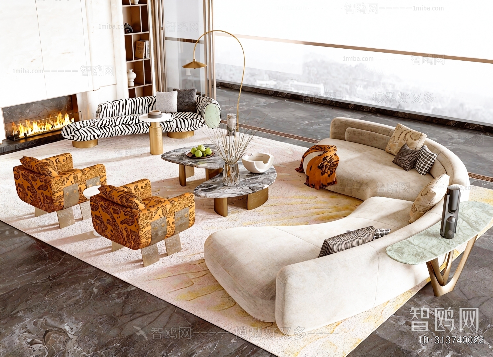 Modern Sofa Combination