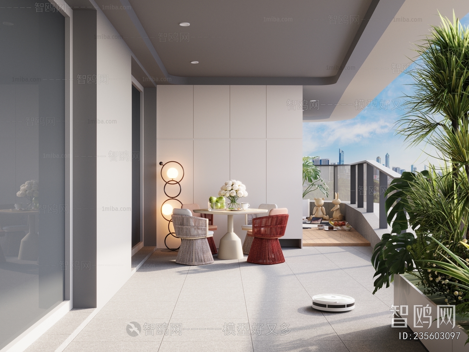 Modern Leisure Balcony