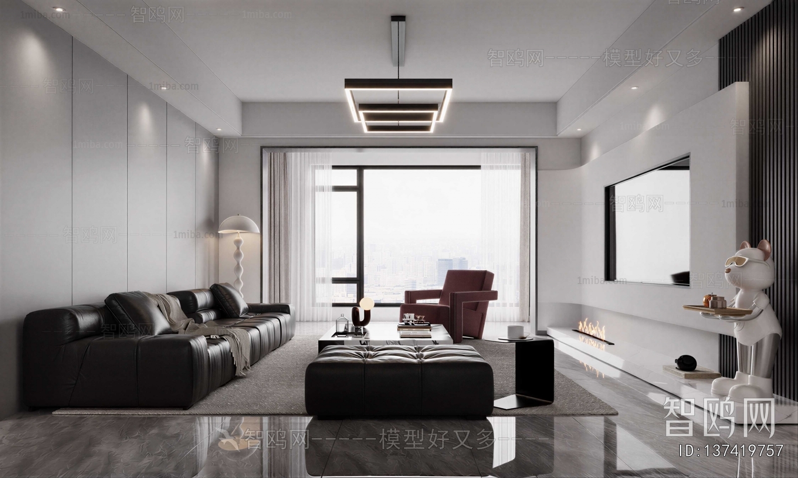 Modern A Living Room