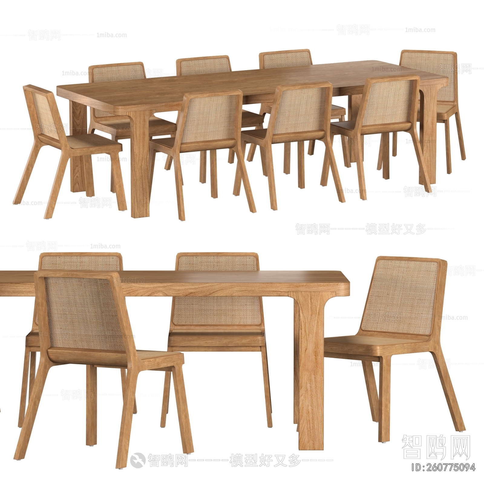 Nordic Style Dining Table And Chairs
