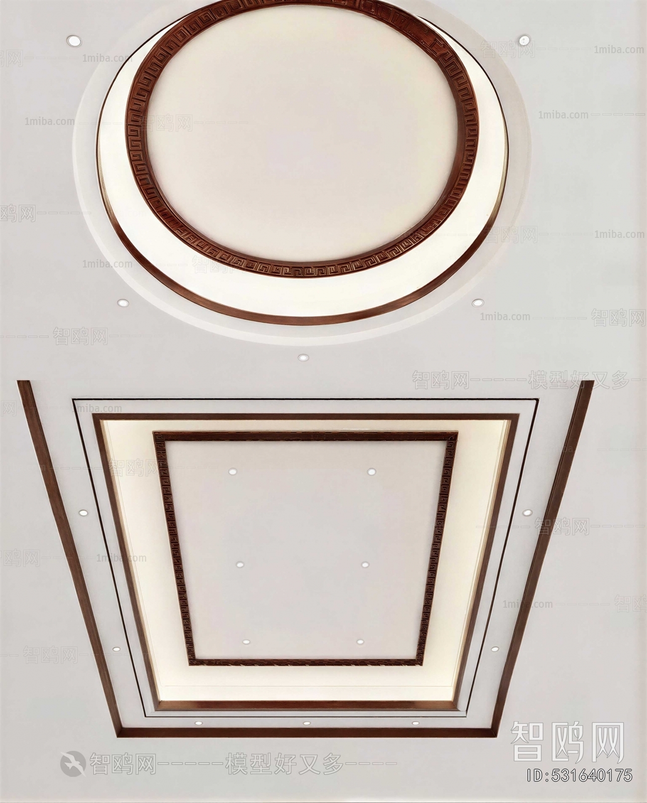 New Chinese Style Suspended Ceiling