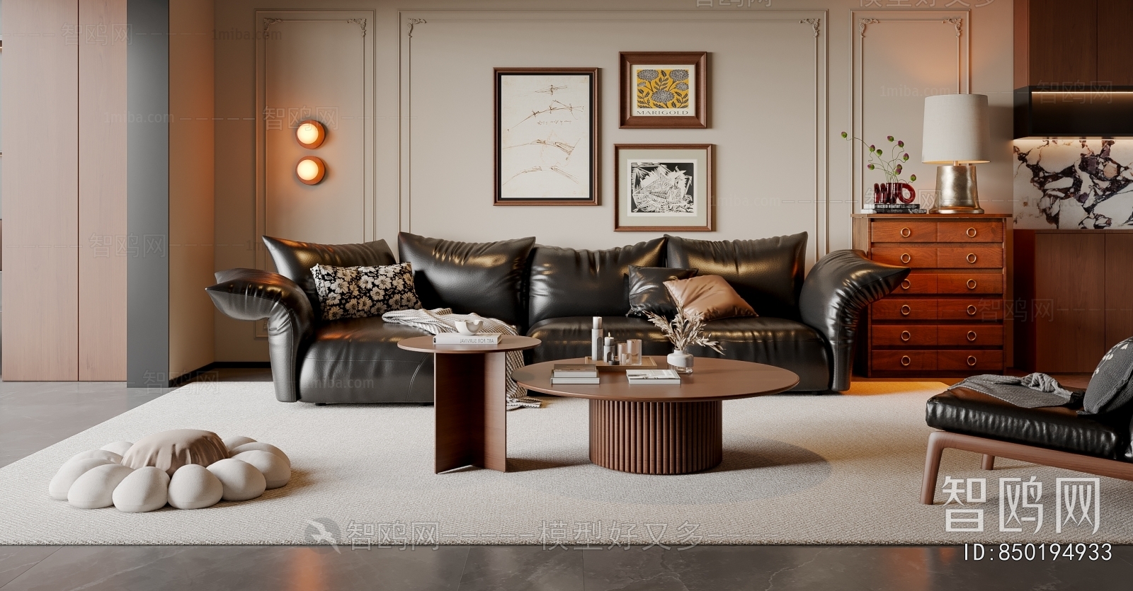 French Style A Living Room