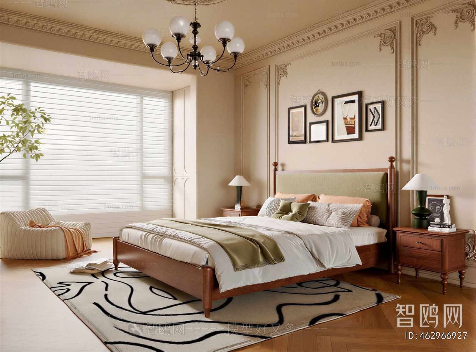 French Style Bedroom