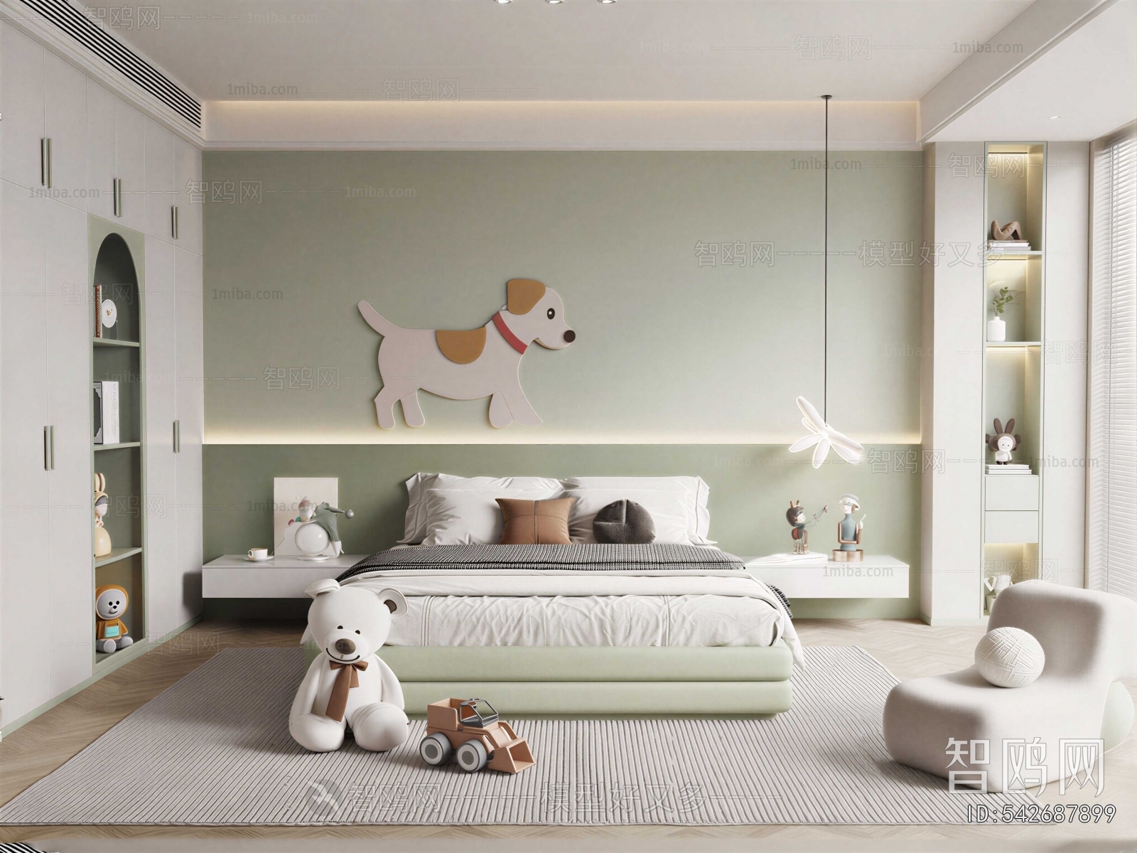 Modern Girl's Room Daughter's Room