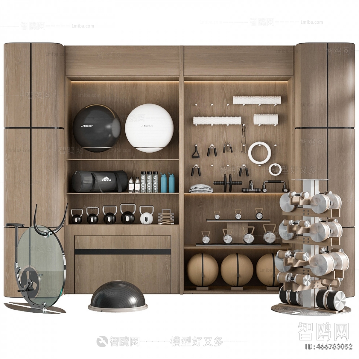 Modern Fitness Equipment