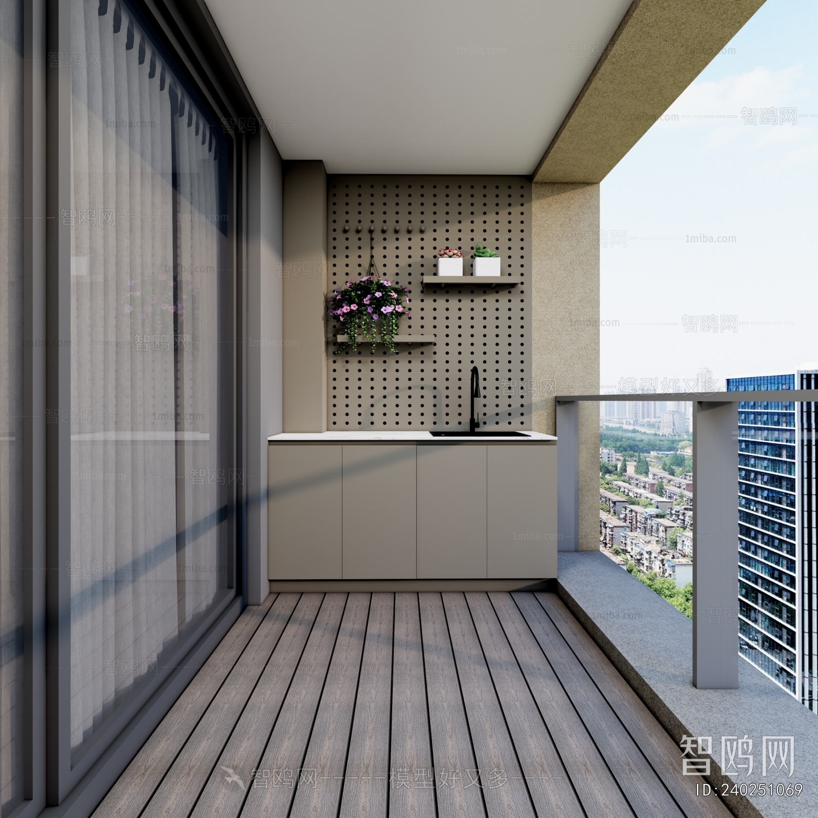 Modern Leisure Balcony