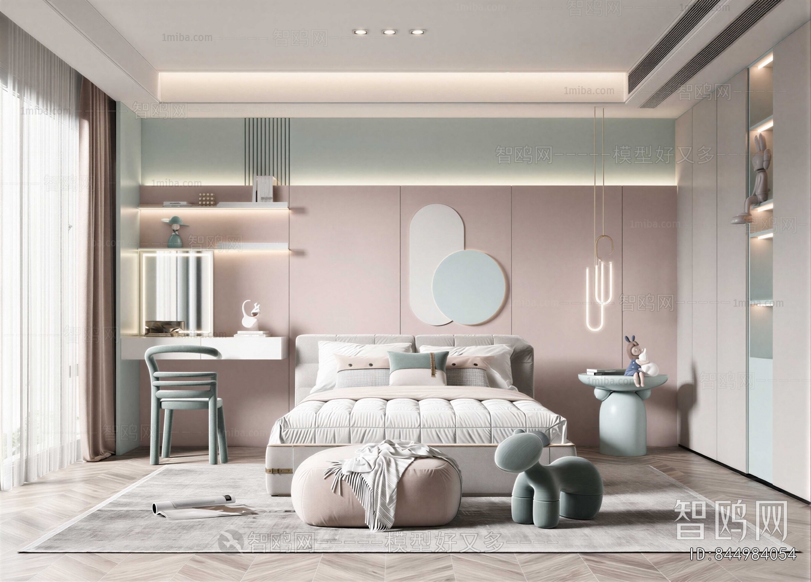 Modern Girl's Room Daughter's Room