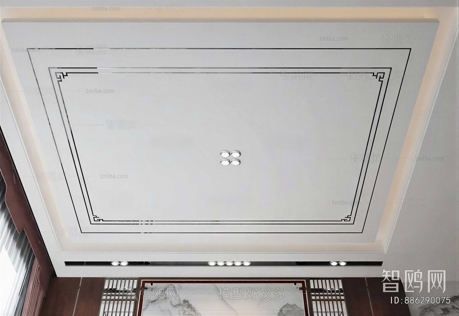 New Chinese Style Suspended Ceiling