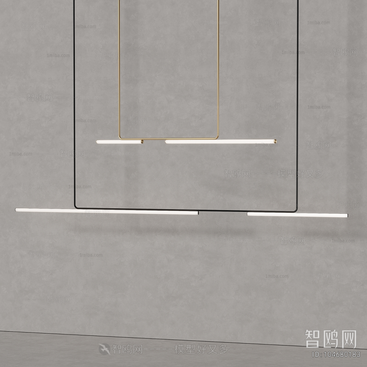 Modern Long Chandelier