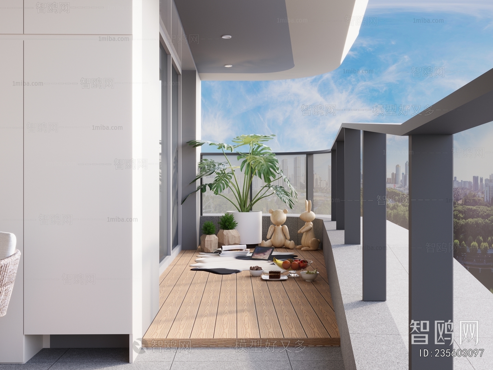 Modern Leisure Balcony