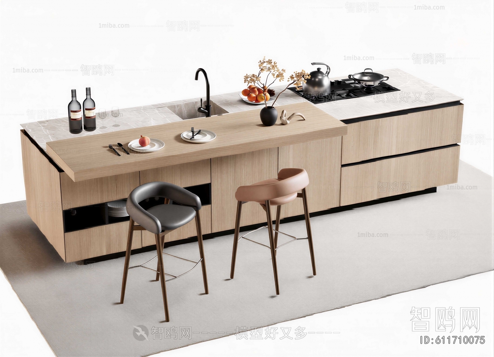 Modern Counter Bar