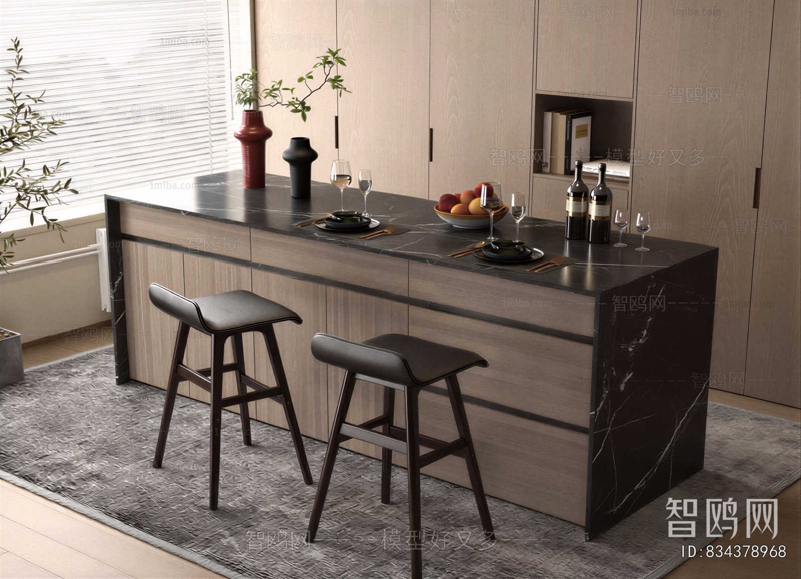 Modern Counter Bar