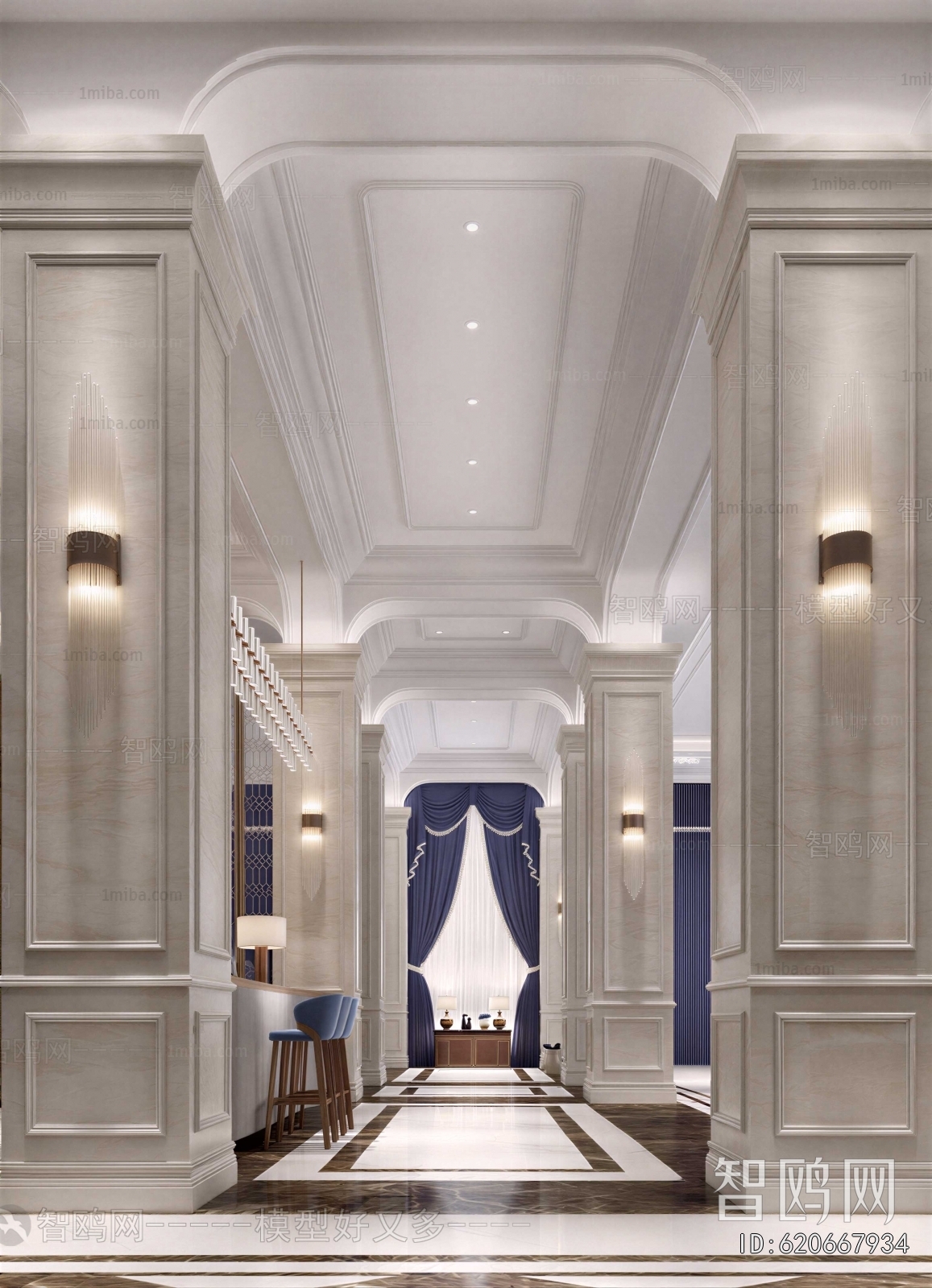 European Style Lobby Hall