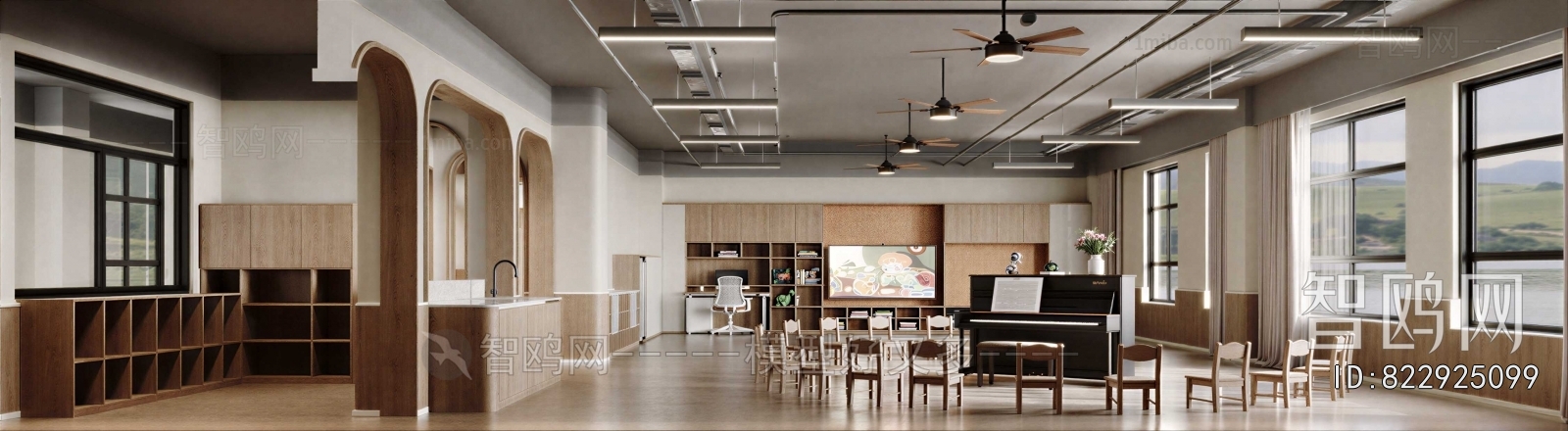 Modern Kindergarten Classrooms