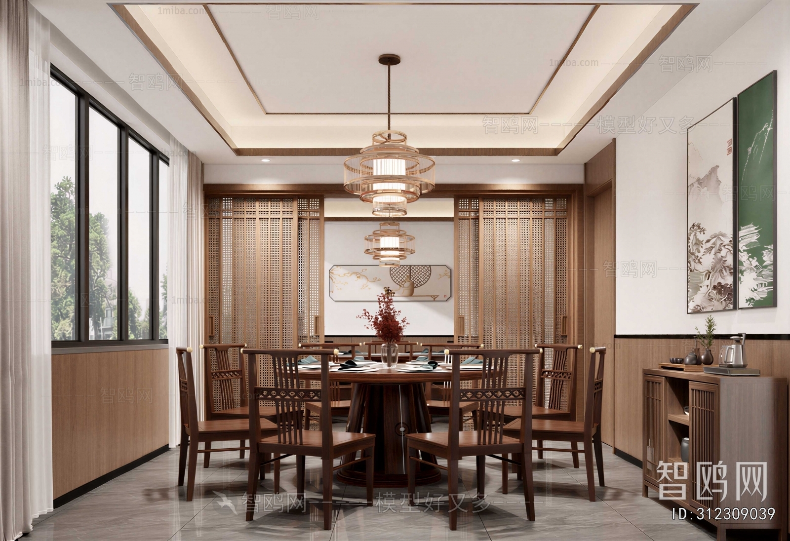 New Chinese Style Restaurant Box