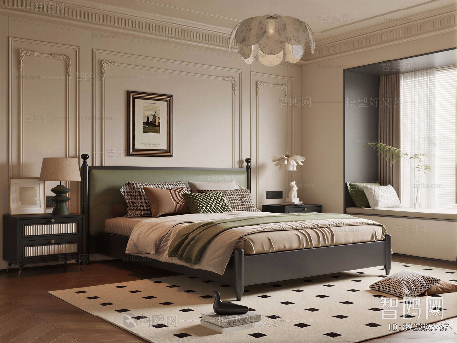 French Style Bedroom