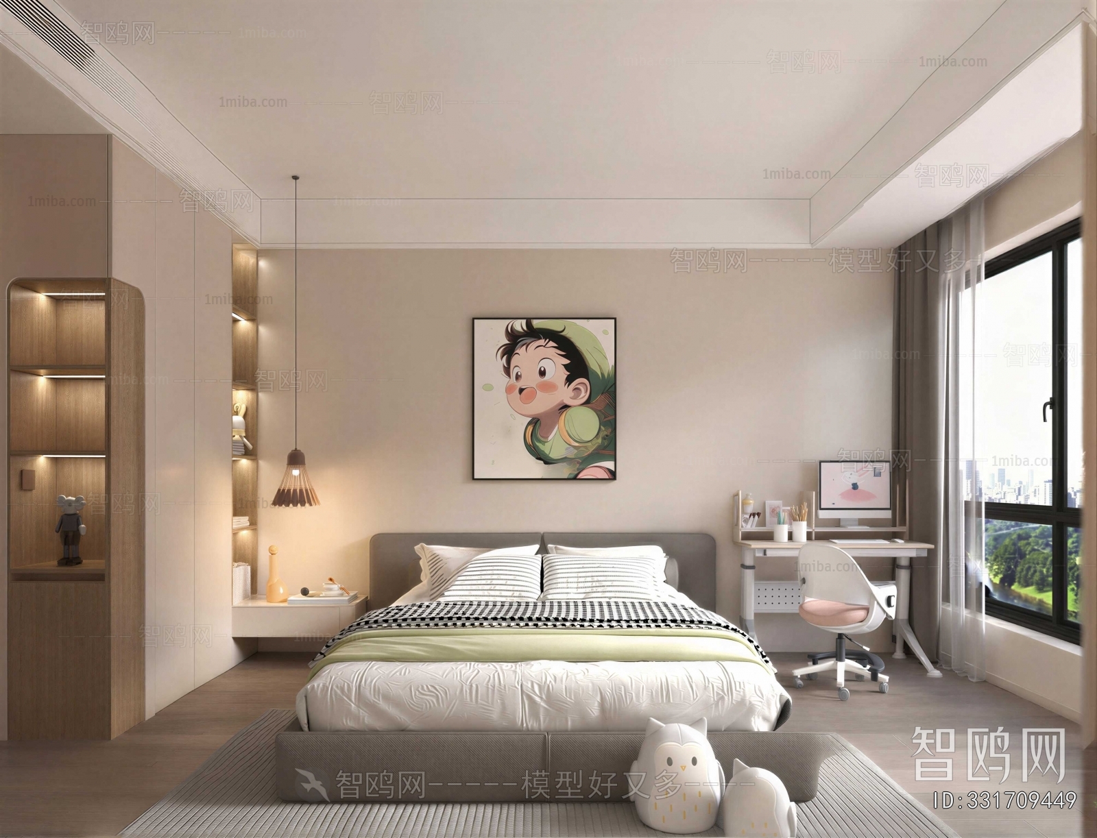 Modern Girl's Room Daughter's Room