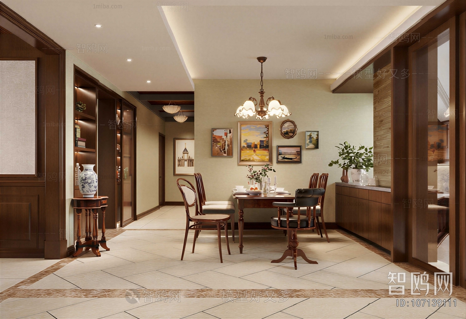 American Style Dining Room