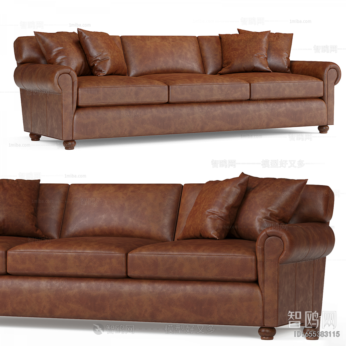 Modern Three-seat Sofa