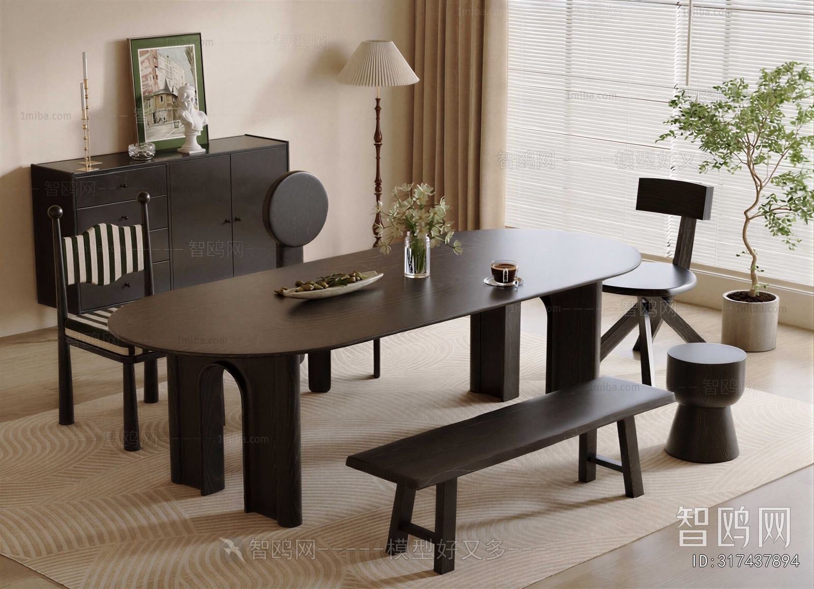 Modern Dining Table And Chairs