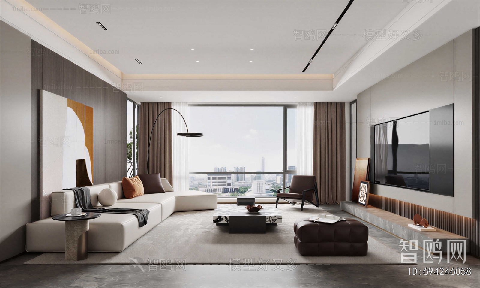 Modern A Living Room