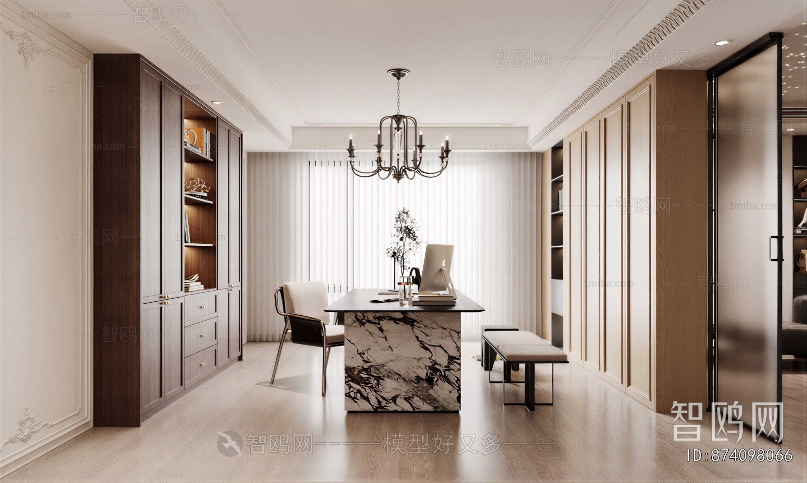 French Style Study Space