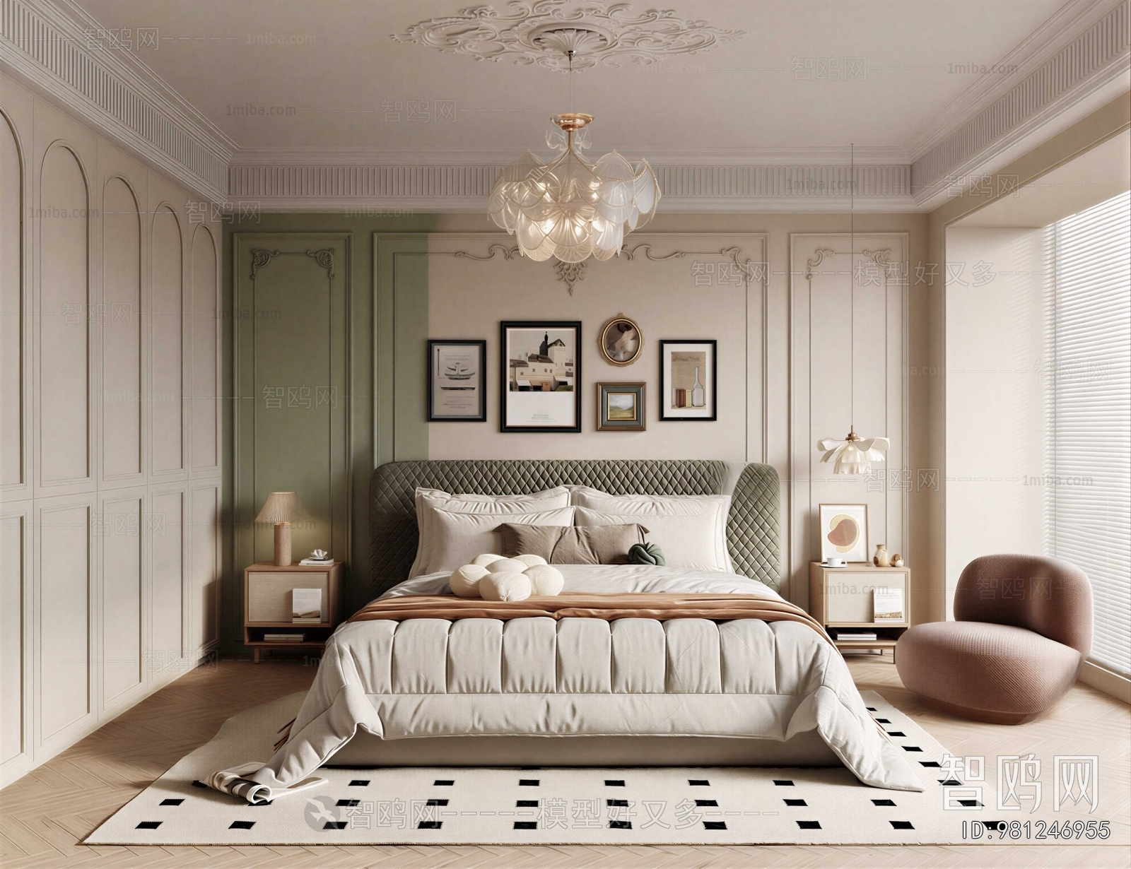 French Style Bedroom