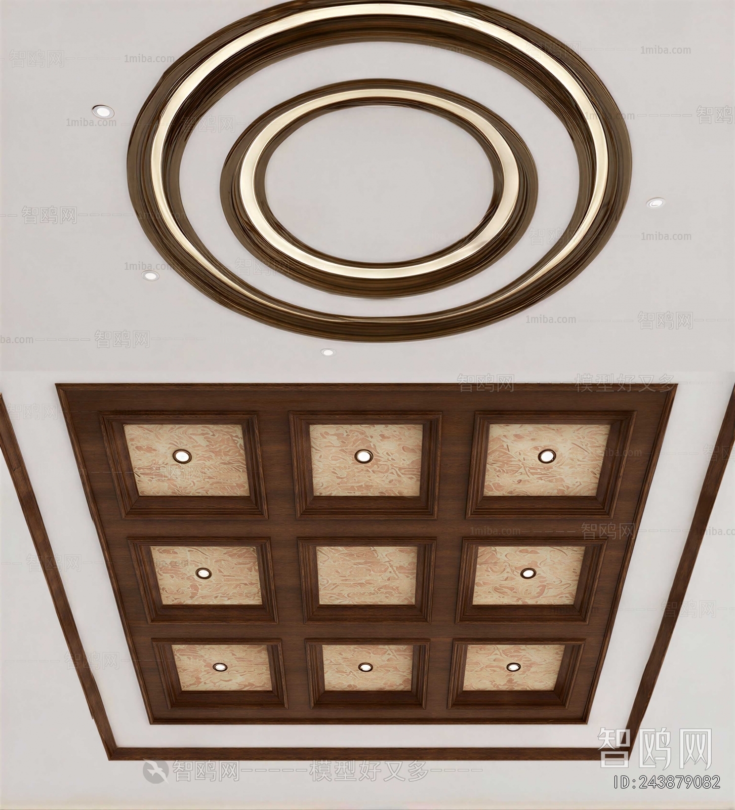 New Chinese Style Suspended Ceiling