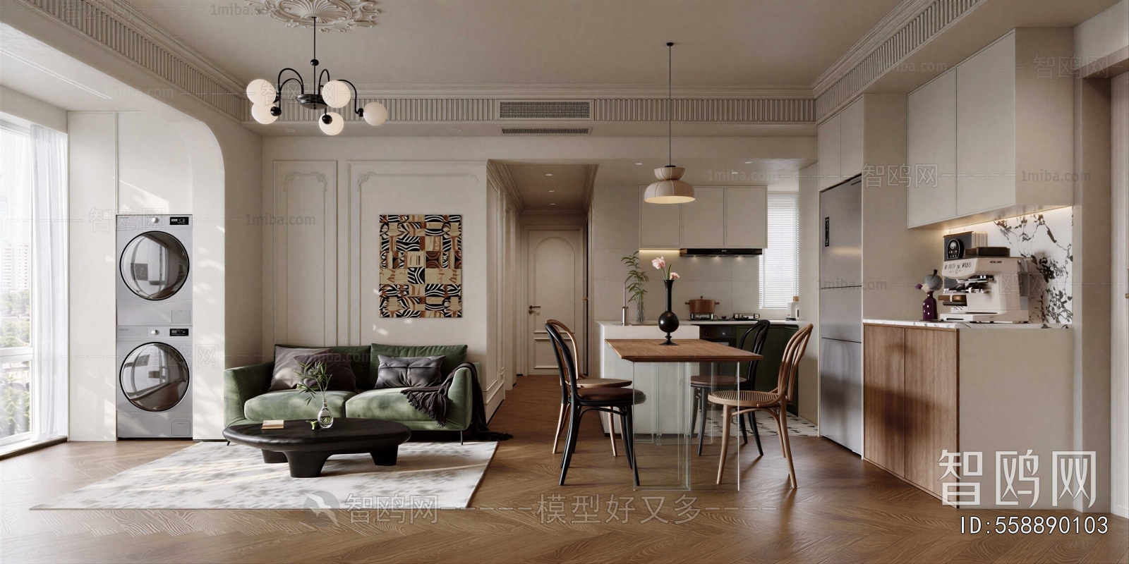 French Style Dining Room