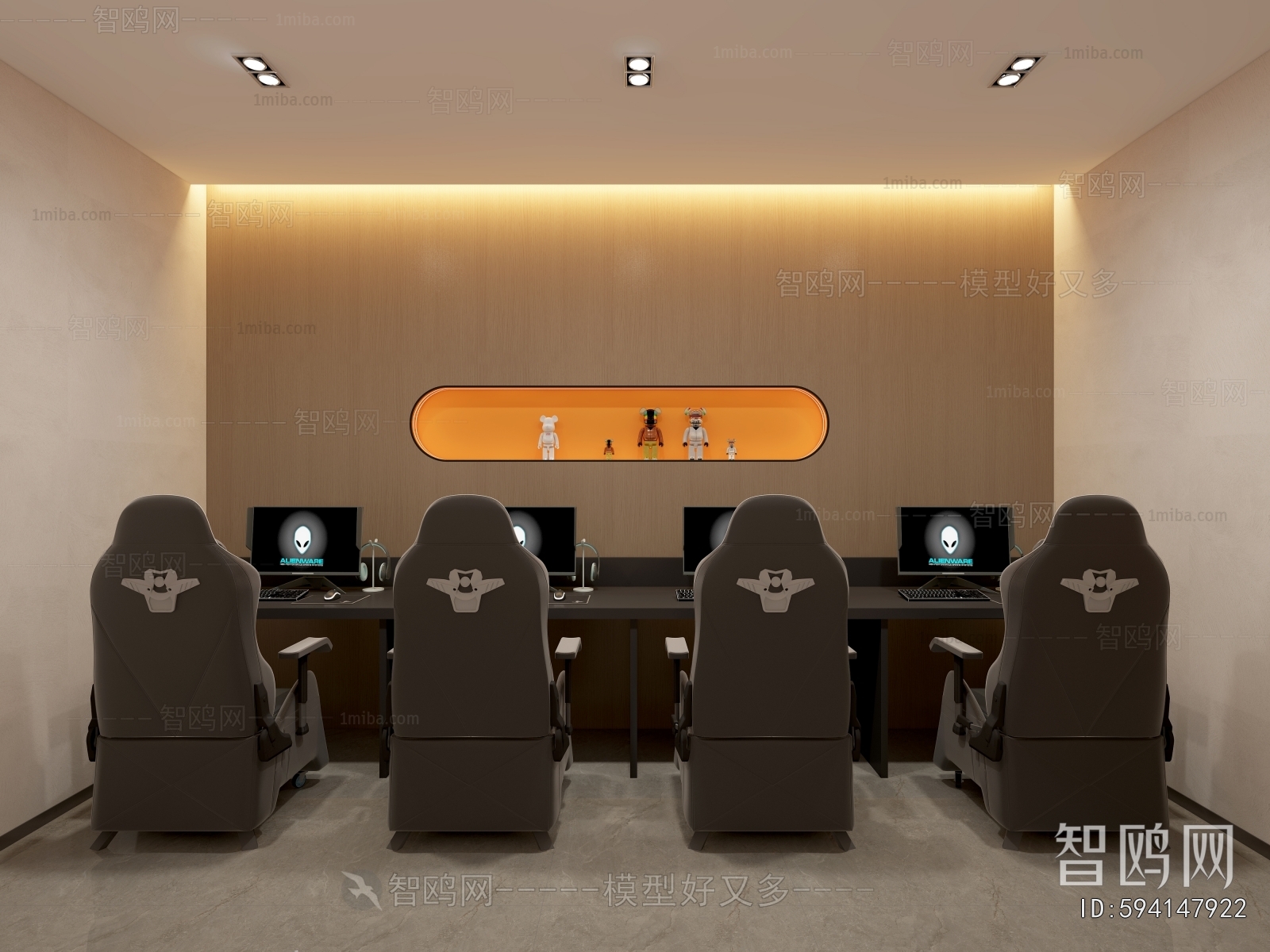 Modern Internet Cafe