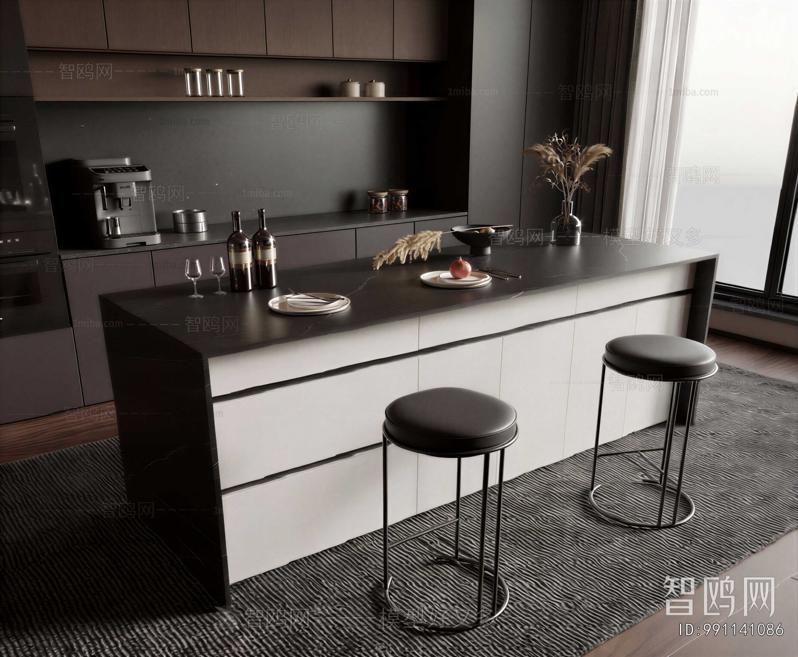 Modern Counter Bar