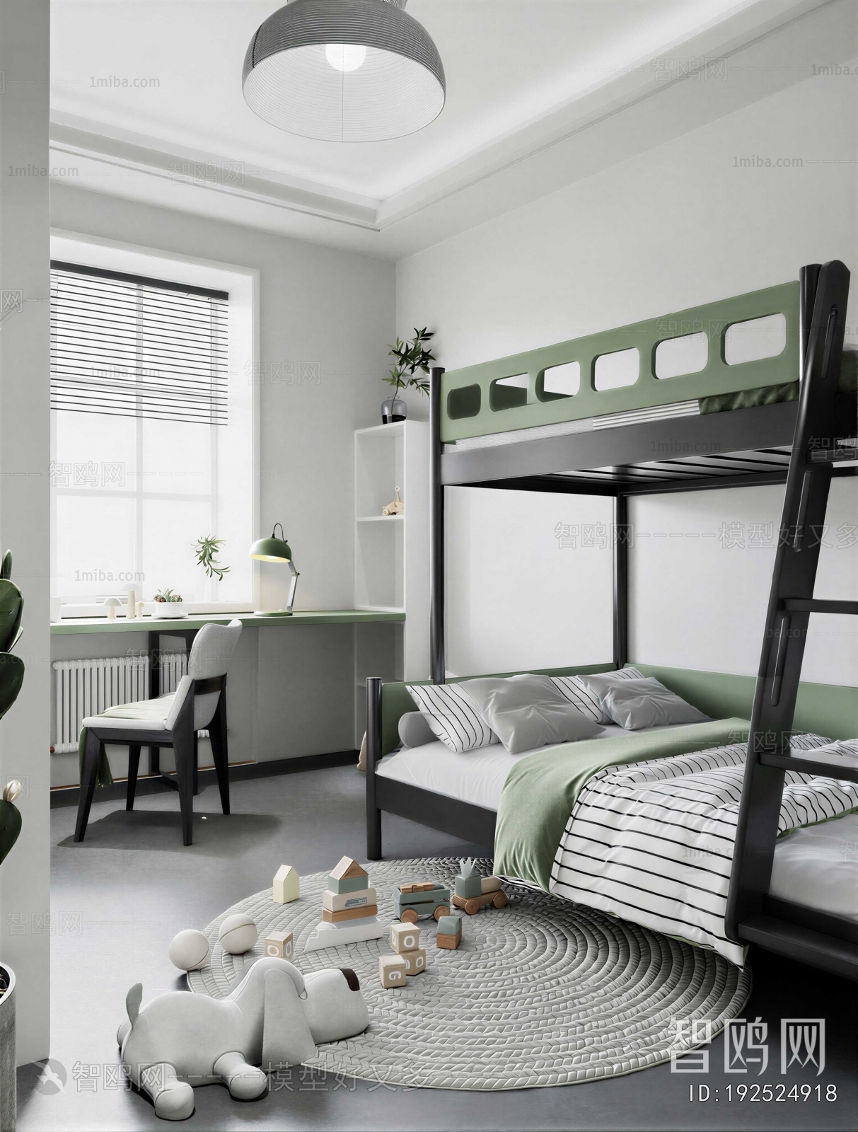 Modern Boy's Room And Son's Room