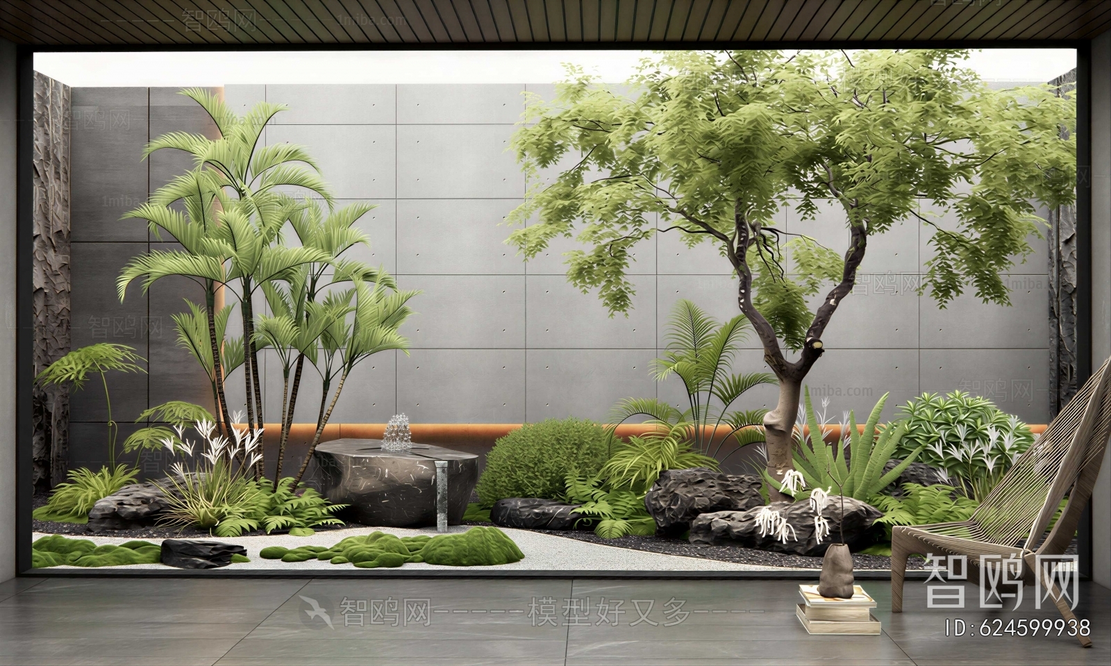 Japanese Style Courtyard/landscape