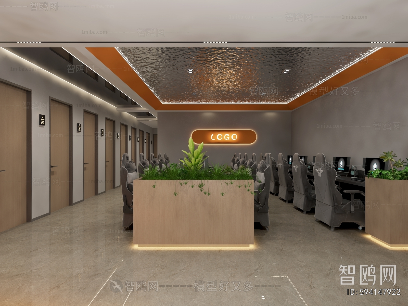 Modern Internet Cafe