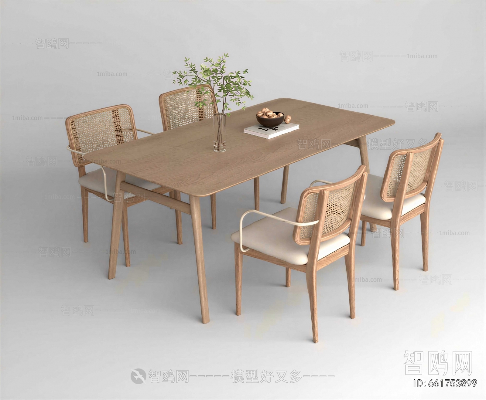 Nordic Style Dining Table And Chairs