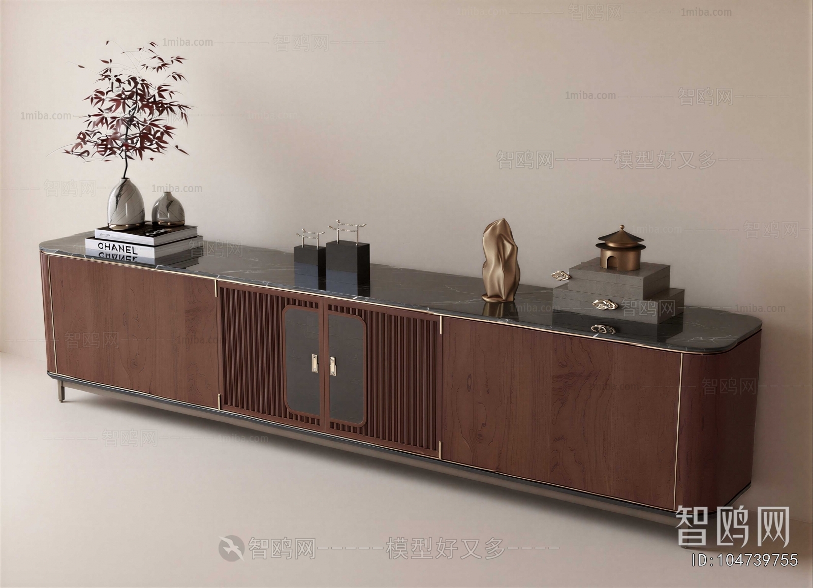 New Chinese Style TV Cabinet