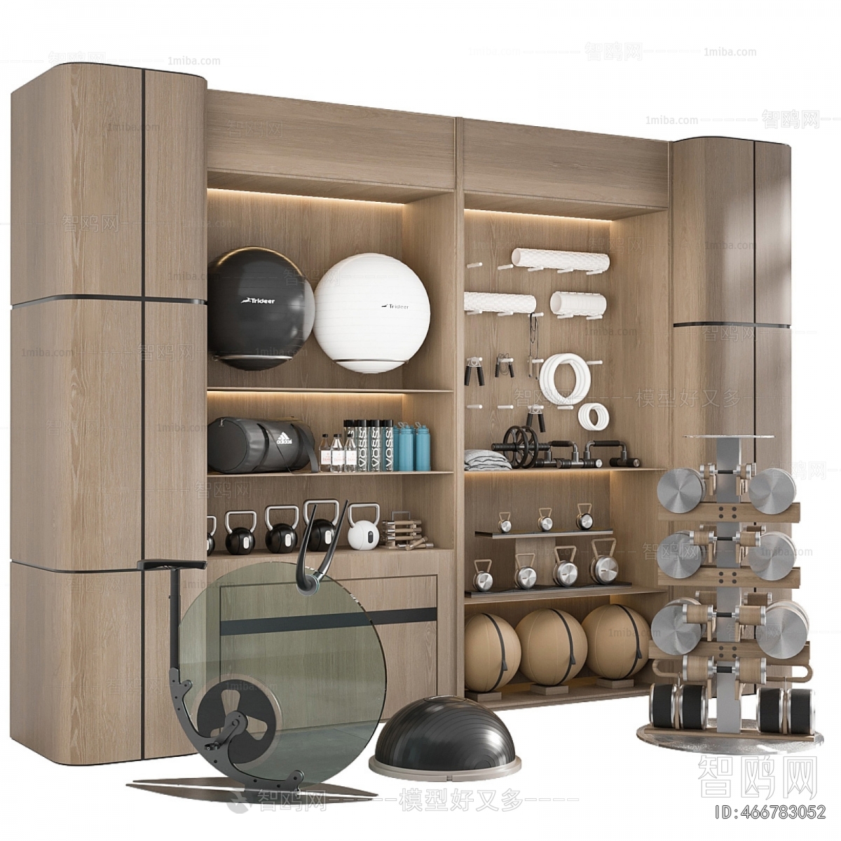 Modern Fitness Equipment