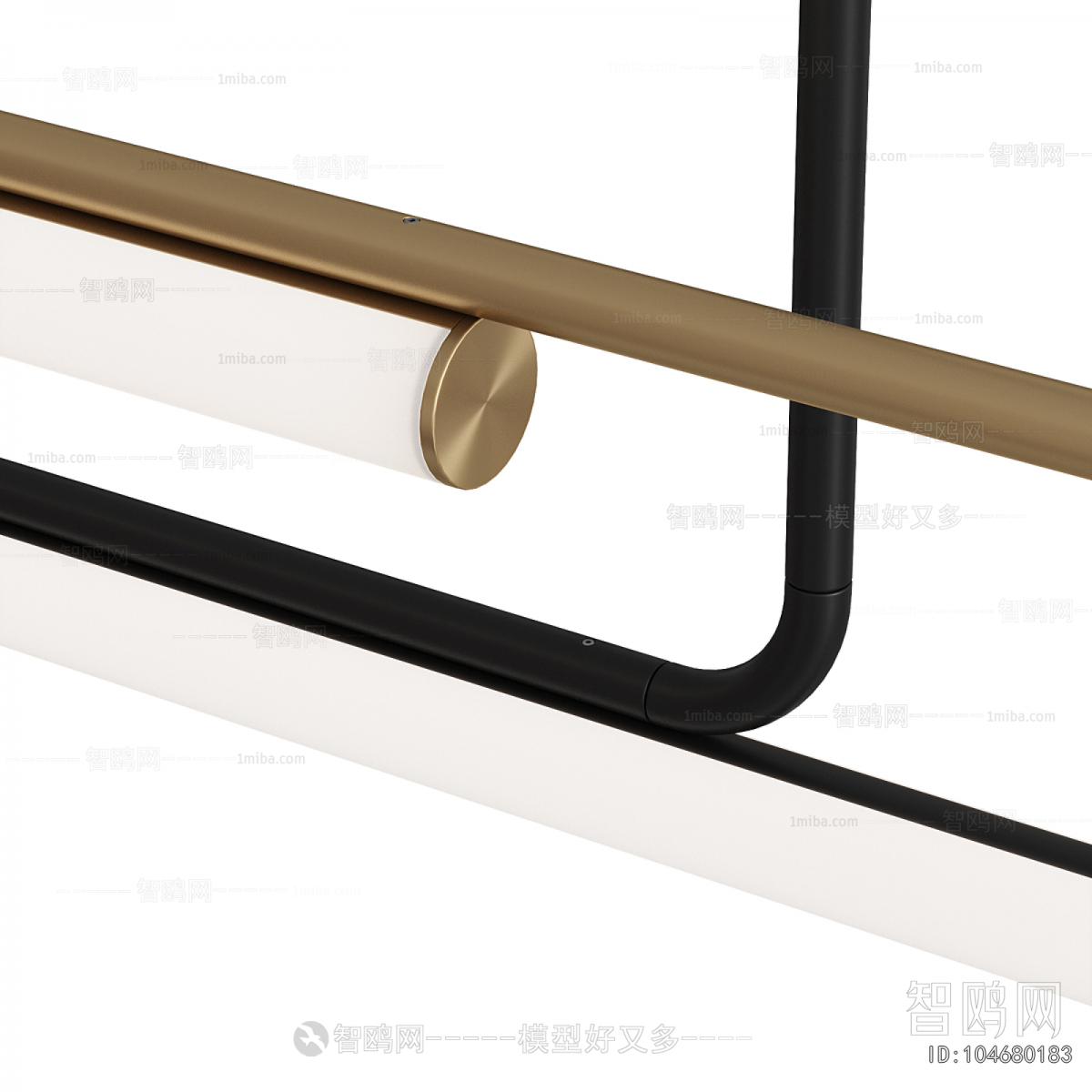 Modern Long Chandelier