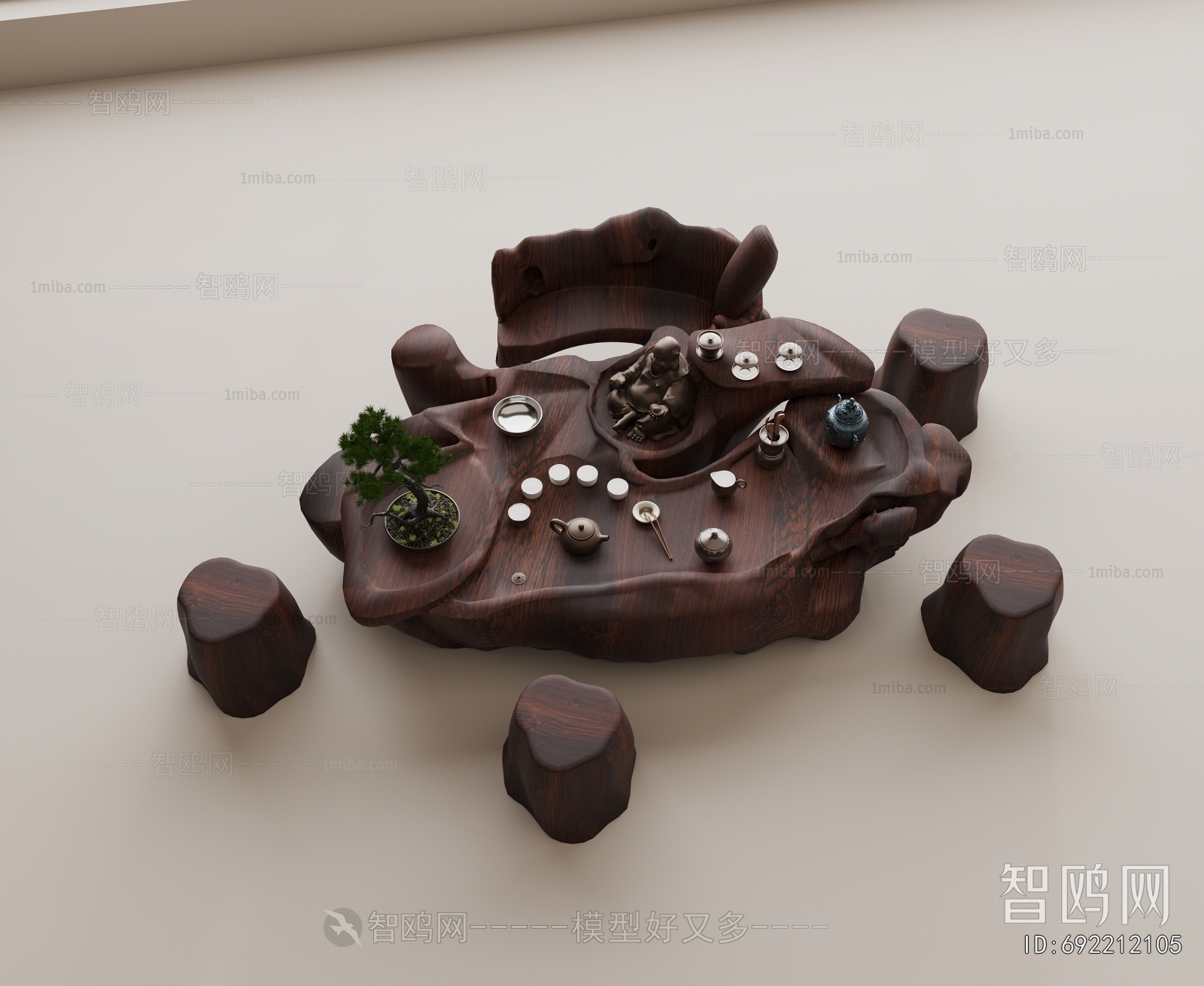 Chinese Style Tea Tables And Chairs