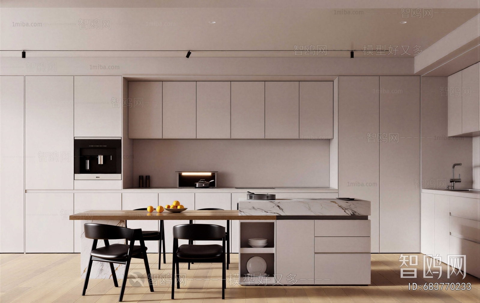 Modern Open Kitchen
