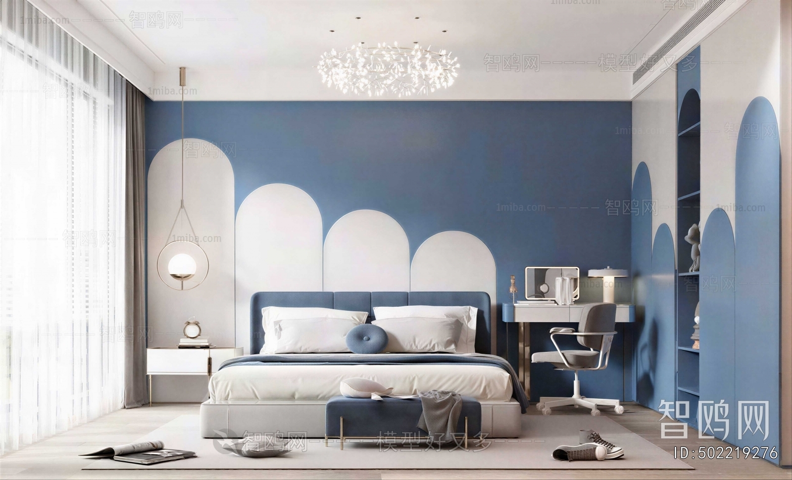 Modern Boy's Room And Son's Room