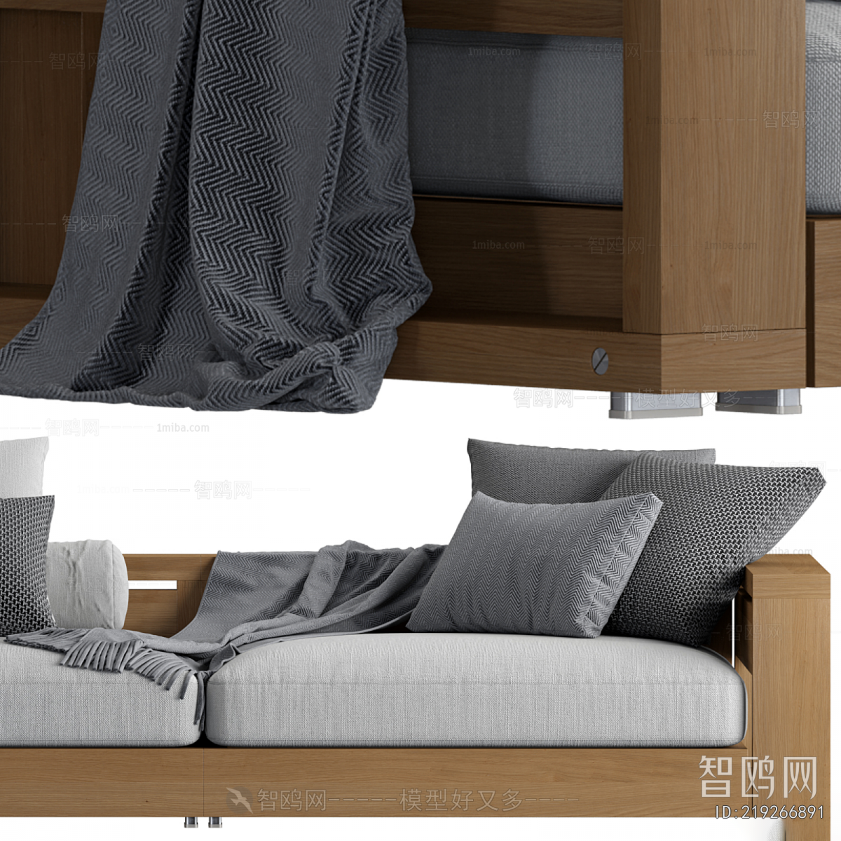 Modern Three-seat Sofa